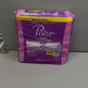 Poise Incontinence Pads & Postpartum Incontinence Pads, 6 Drop Ultimate Absorbency, Long Length, 42 Count