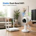 Cameras for Home Security Indoor, 3MP Indoor Security Camera, Motion Detection, Color Night Vision, 5G/2.4G WiFi, 2-Way Audio, Plug-in, SD/Cloud Storage, Baby Monitor, Pet Camera