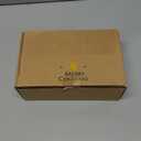 MEEDEE Red Velvet Wired Ribbon - 2.5 Inch, 6 Rolls, 36 Yards - Ribbon Set for Christmas Trees