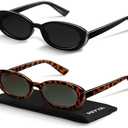 miyya Old Money Polarized Oval Sunglasses – 2025 Edition, UV400 Protection, Feather-Light Fit & Trendy Colors