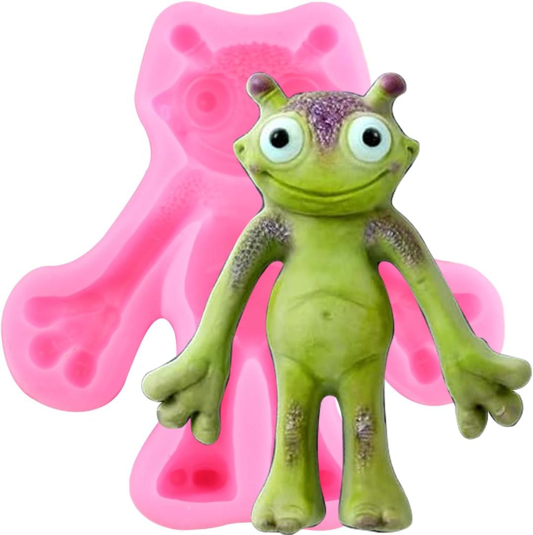 Planets Silicone Mold Sun Earth Venus Saturn Mars Uranus Jupiter Fondant Mold For Cake Decorating Cupcake Topper Candy Chocolate Gum Paste Polymer Clay