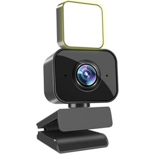 1080P 2K Full HD Webcam AF Web Camera Built in Adjustable Light Auto Focus Microphone USB Computer Camera Plug and Play for PC Desktop Laptop Video Calling Conferencing Live Streaming Recording
