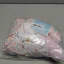 Little Grape Land Crib Sheets Baby Toddler Sheets 4 Pack Fitted for Boys Girls, Standard Size 28x52 Crib Mattress, Super Soft Breathable Washable Microfiber (Floral/Blossom/Dots/Blush Pink)