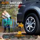 Tire Inflator Portable Air Compressor Built in 𝐁𝐚𝐭𝐭𝐞𝐫𝐲 - Corded/Cordless Tire Inflator - 𝟗𝟔𝟎𝟎 𝐦𝐀𝐡 & 12V DC, Faster Inflation Handheld Air Compressor, 160PSI Air Pump for Car, SUV, 04