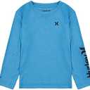 Hurley Boys' Long Sleeve UPF 50+ Rash Guard Swim Shirt, Size XL