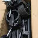 7.8 cu ft Extra Large Wagons Carts Foldable with 360lbs Weight Capacity Heavy Duty Beach Wagon with Big Wheels for Sand All Terrain Collapsible Folding Utility for Camping, Garden, Sports, Shopping (Black)