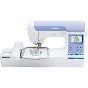 Brother PE900 Embroidery Machine with WLAN, White Brother PE900 Embroidery Machine with WLAN, White