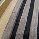 Art3d 2-Pack 108" x 12" Acoustic Wood Panels for Wall, Soundproof Wood Slat Panel for Wall and Ceiling, 3D Fluted Sound Absorbing Paneling for Interior Wall Decor, Living Room, Bedroom - Walnut