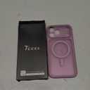 TOCOL for iPhone 17 Pro Max Case, Compatible with Magsafe Charger, Full Camera Protection, Translucent Matte for iPhone 17 Pro Max Phone Case 6.9 inch (Lilac Purple)