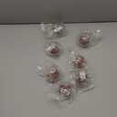 Shappy Football Stress Relief Balls 2.36 Inch Acrylic Beads Fidget Stress Ball Sensory Toy Bulk Toy for Adults Asmr Therapy Toys for Gifts, Christmas Football Party Favors Fidget Anxiety Anger (Brown)