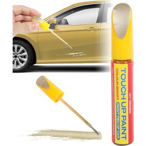 ESEWALAS Car Paint Pen,Car Paint Repair,Car Repair Scratch Remover,Touch Up Paint for Cars,Car Accessories Car Scratch Repair Paint Pen,Car Touch Up Paint Pen for Car Deep Scratches (Champagne Gold)