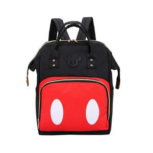 Baby Diaper Bag Backpack, Large Capacity Waterproof Multi-Function Fashion Polka Dots Travel Bag Pack, Nursing Bag(B)
