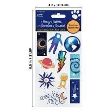 4 Sheet Fruille Sensory Stickers Autocollants Sensoricls