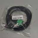 Green Type 2 J1939 Male to Open Pigtail 9pin Cable Truck Diagnostic Scanner Cable