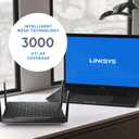 Linksys Mesh Wifi 6 Router, Dual-Band, 3,000 Sq. ft Coverage, 40+ Devices, Speeds up to 6.0Gbps - MR9600 1-Pack