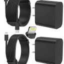 FEEL2NICE iPhone Charger Fast Charging 2 Pack Type C Wall Charger Block with 2 Pack [6FT&10FT] Long USB C to Lightning Cable for iPhone 14/13/12/12 Pro Max/11/Xs Max/XR/X,AirPods Pro,Black