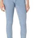 Amazon Essentials Women's Stretch Denim Mid-Rise Pull-On Skinny Jegging (Iced Light Wash)