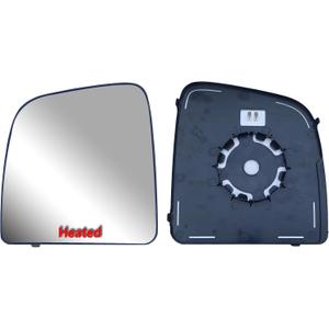 Replacement Driver Left Side Extension Long Arm Mirror Upper Main Glass Heated with Back Plate for Ram Promaster 1500 2500 3500 from 2010 to 2023