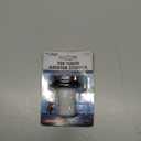 Toe Touch (Tip Toe, Foot Actuated) Bath Tub/Bathtub Drain Stopper Includes 3/8" and 5/16" Fittings Chrome (No Hair Catcher)