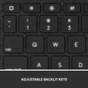 Logitech Combo Touch iPad 10th Gen Case, Detachable Keyboard, Large Precision Trackpad, Backlit Keyboard, Smart Connector - Oxford Gray