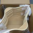 TOPIA HANGER Slim Natural Wood Hangers with Extra Soft Non-Slip Rubber Grips, 30-Pack High-Grade Fashion Hanger No Shoulder Bump for Sweaters, Hoodies, Jacket, Dress, Coat -CT15N30