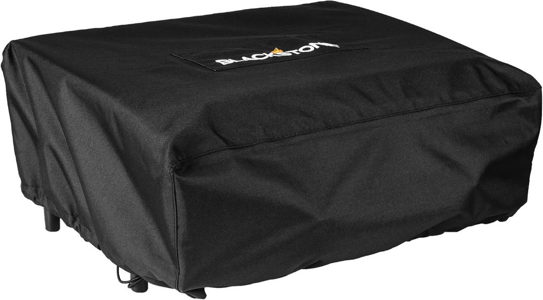 Blackstone 1724 22 Tabletop Griddle Cover for griddles Without a Hood or Hard Cover, Weather Resistant, Black