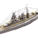 Piececool 3D Metal Puzzle for Adults Warship Models Kits, Nagato Class Battleship DIY 3D Metal Military Model Building Kit Puzzle for Adult Home Decor Best Gifts