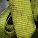 VULCAN Car Tie Down with Flat Hooks - Lasso Style - 2 Inch x 96 Inch - 4 Pack - High-Viz - 3,300 Pound Safe Working Load