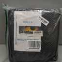 Auto Newer 2 PCS Breathable Universal Four Seasons Car Seat CoversLuxury Car Seat CushionProtectors for Front Seat Bottoms,Compatible with 95% Vehicles Fit for Cars Truck SUV or Vans (Black+Grey)