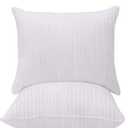 Hotel Quality Bed Pillows for Sleeping 2 Pack Standard Size Set of 2 100% Cotton