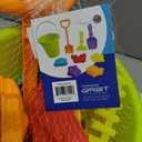 Beach Toys, Collapsible Sand Toys - 9pcs Sand Castle Building Kit, Sandbox Toys for Toddlers