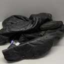 HWK Leather Motorcycle Jacket with Armor for Men, Cafe Racer Genuine Leather Jacket for Weather Resistant Riding, M, Black