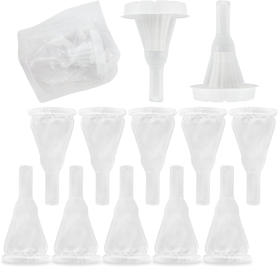 10 PCS Male Condom External Urinary Catheters,Self-Adhesive,Individually Wrapped,Used Together with Urine Collection Bag,for Incontinence Elderly Men Age,No Leakage Non-Irritating,Size(1.26inch/32mm)
