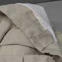 jinchan Oat Linen Blend Curtains for Living Room 84 Inch Length 2 Panels Curtains for Sliding Glass Doors, 50 Inch Wide Farmhouse Drapes with Rod Pocket Back Tab(50W x 84L, Oat)