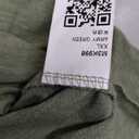 Womens T Shirt Short Sleeve Crew Neck Basic Color Block Tee Tops (XXL, Army Green)