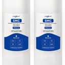 Whole House 5 Micron 20" x 4.5" Spun Polypropylene Sediment Water Filter Cartridge Replacement for DGD-5005-20, FP25B, 155358-43, SDC-45-2005, P5-20BB, FPMB-BB5-20, SP-DD-5005-20BB (Pack of 2)