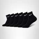 Nike Unisex Adult Everyday Cushioned Training Ankle Socks (6-Pack) | Mens and Womens, Size Medium
