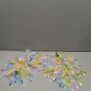 Easter Egg Decorative Dog Collar Easter Dog Clothes Outfit Costume Elastic Pet Collar Holiday Party Accessory Costume for Medium Large Dogs