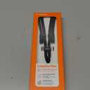 TORRAS Phone Lanyard Crossbody with 2 Phone Tabs, Adjustable Anti Theft Phone Strap for All Phones, Premium Metal Buckles, Skin-Friendly, Universal Cell Phone Neck lanyard for Travel Essentials, Black