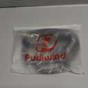 Rope Dog Leash 4 FT, 1/2 Inch Heavy Duty Round Dog Leash with Soft Padded Non-Slip Handle, Reflective Nylon Rope & Strong Metal Clip for Medium Large Giant Dogs,Black