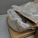 ESLITE LIFE Nonstick Stock Pot with Lid, 5 Quart Granite Casserole Large Soup Pot Pasta Cooking Pot, Induction Compatible, PTFE & PFOA Free, White