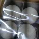 Yunlly 12 Pcs Neutral Textured Christmas Ball Ornaments Rustic Earth Toned Xmas Ornaments Antique Farmhouse Modern Christmas Decor for Tree Home Decor(Brown, Ivory, Taupe,4 Inch,Rustic)