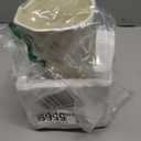 Bow Vase, White Flower Vase for Home Decor, White Ceramic Vases for Boho Style, 9.3 Inch Large Vases for Ideal Shelf Decor/Table/Living Room. (Glazed Exterior and Interior)