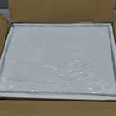 BOLUO Stackable Storage Drawers Closet Organizers and Storage Fabric White 2 Drawer Dresser for Bedroom Modern