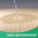 KELISITING Incontinence Bed Pads - 55" x 39" Washable Waterproof Underpads (Pack of 1) - Reusable Extra Large 4-Layer Soft Pee Pads for Adults, Women, Elderly - for Sofa, Couch, Furniture