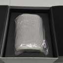 Monster DNA One Waterproof Portable Bluetooth Speaker with Omnidirectional Sound & Qi Wireless Charging Base (White)