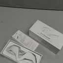 Under Eye Red Light Therapy Glasses with Dark Circle, Eye Bag and Wrinkle Elimination Massage