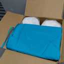Outdoor Cushions for Patio Furniture, Waterproof Outdoor Chair Cushion w/Fade-Resistant, Removable & Machine-Washable Cover, 22x22 Inch, Deep Seat Sofa/Couch Pad Replacement – Set of 2, Teal, 22 x 22 | 2P