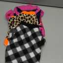 Rbenxia 4 Pieces Dog Fleece Sweaters Puppy Warm Sweater Doggie Sweatshirt Soft Fleece Dog Pajamas Puppy Clothes Winter Dogs Outfits for Small Dogs Cat Pets (Small)