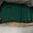 Metal Fence Posts Heavy Duty U-Post Stakes for Wire Fencing, 6 FT Green